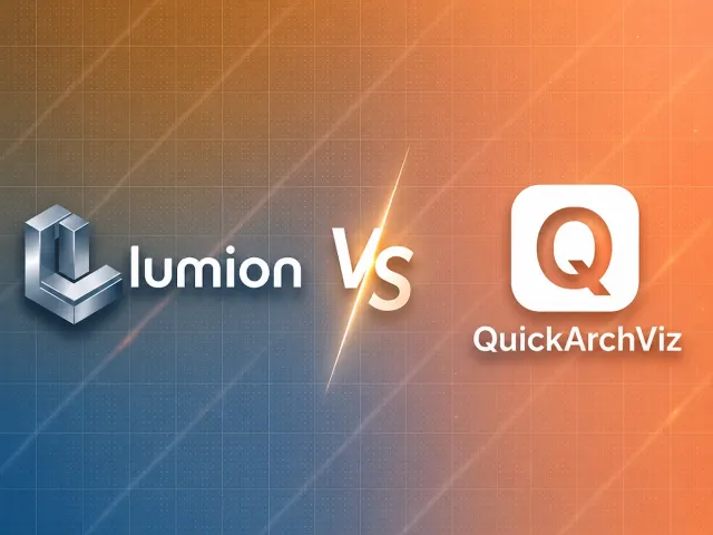 QuickArchViz vs Lumion: Which Tool Is Better for Architectural Visualisations and Walkthroughs?