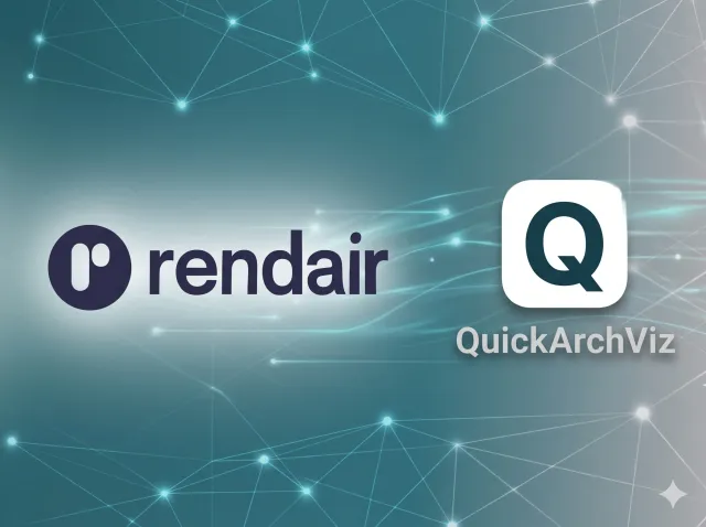 QuickArchViz vs Rendair AI: Which AI Rendering Workflow Is Better for Professional Architects?