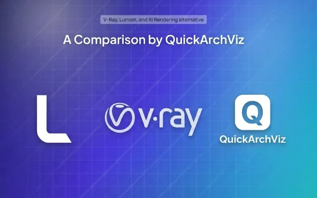 AI vs V-Ray vs Lumion: Które narzędzie do renderingu wybrać w 2026 roku?